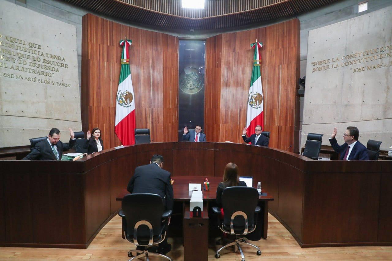 La Sala Superior también planea rechazar el registro de México Libre, el partido del ex presidente Calderón, pero por otras razones (Foto: TEPJF)