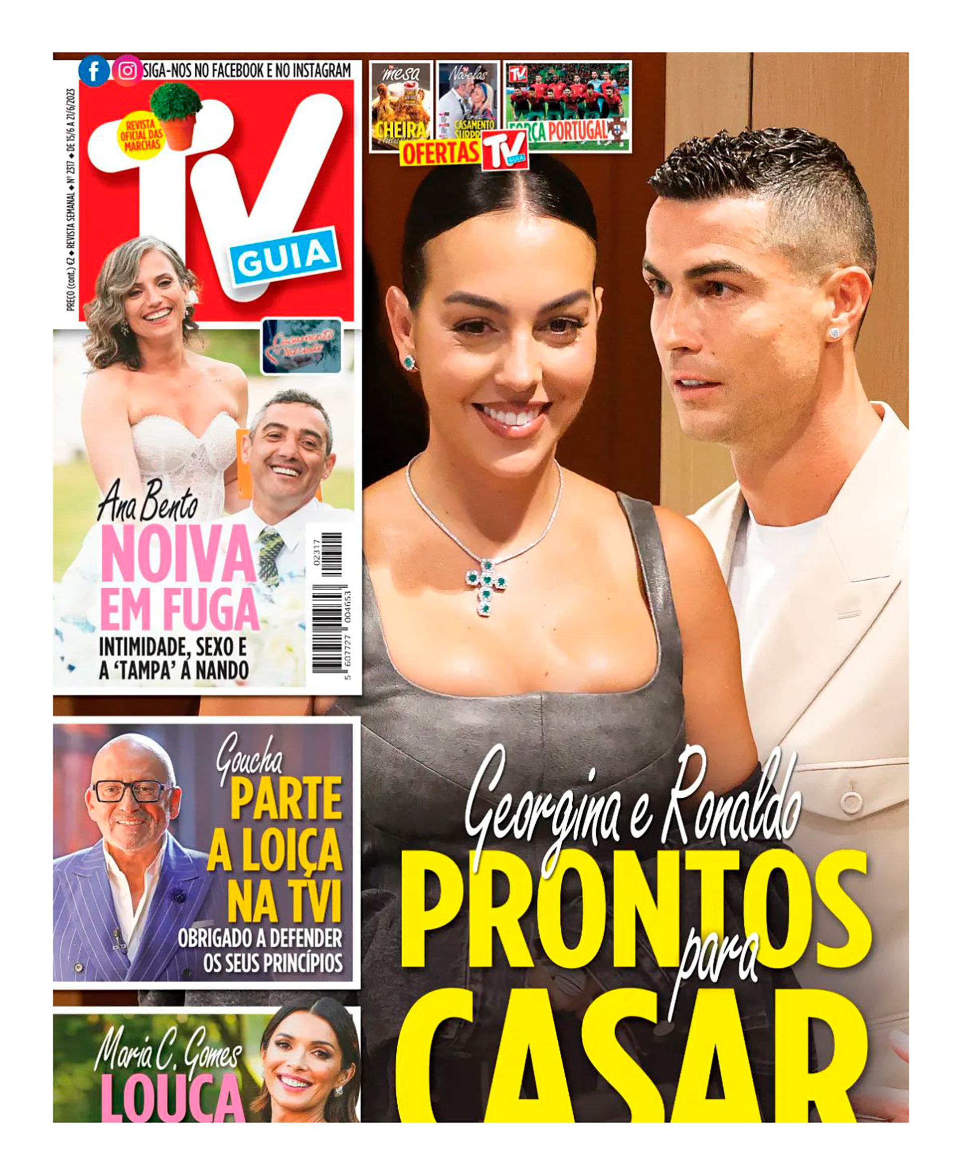 "Listos para casarse", anuncia la misma revista (@tvguiarevista)