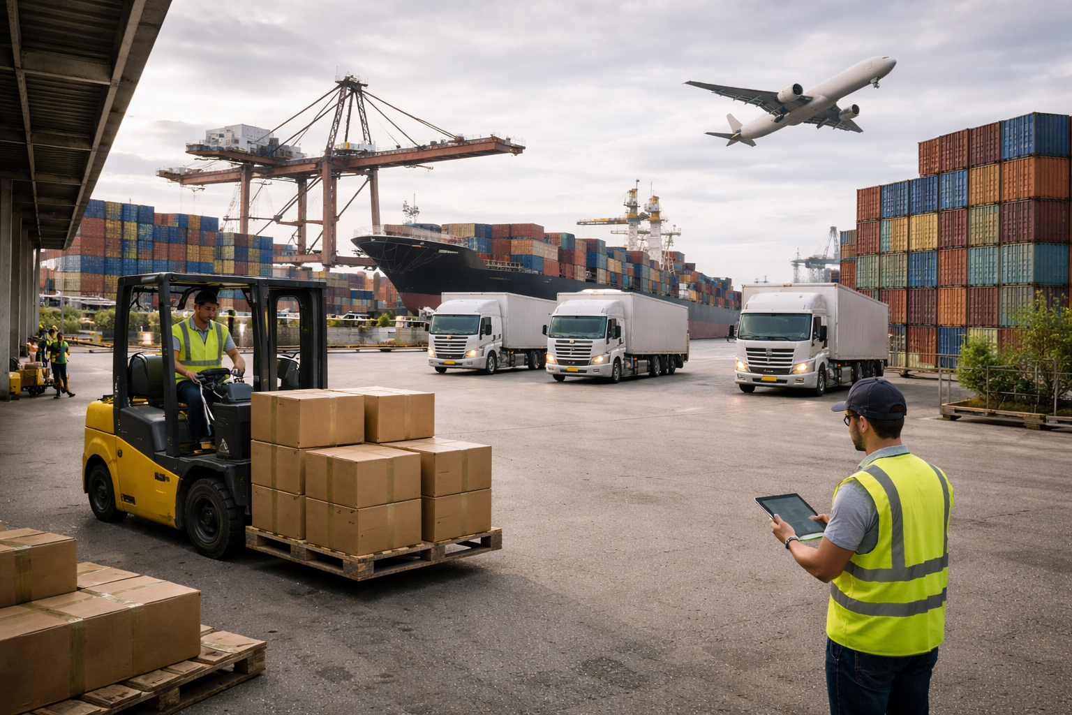 International cargo transportation and freight by LKJ Logistics