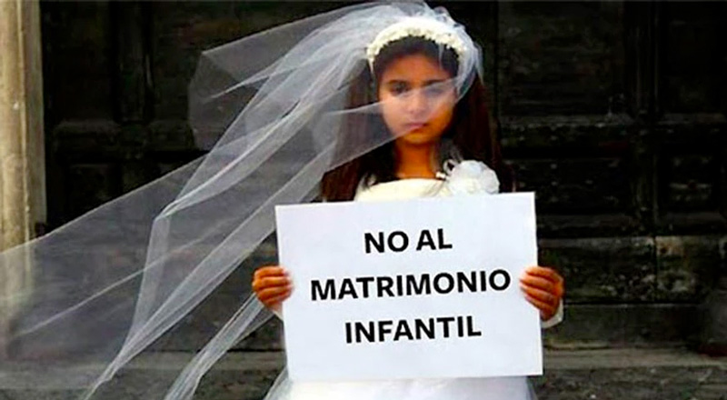 Una campaña de Amnistía contra el matrimonio infantil. (Imagen: gentileza Amnistía)
