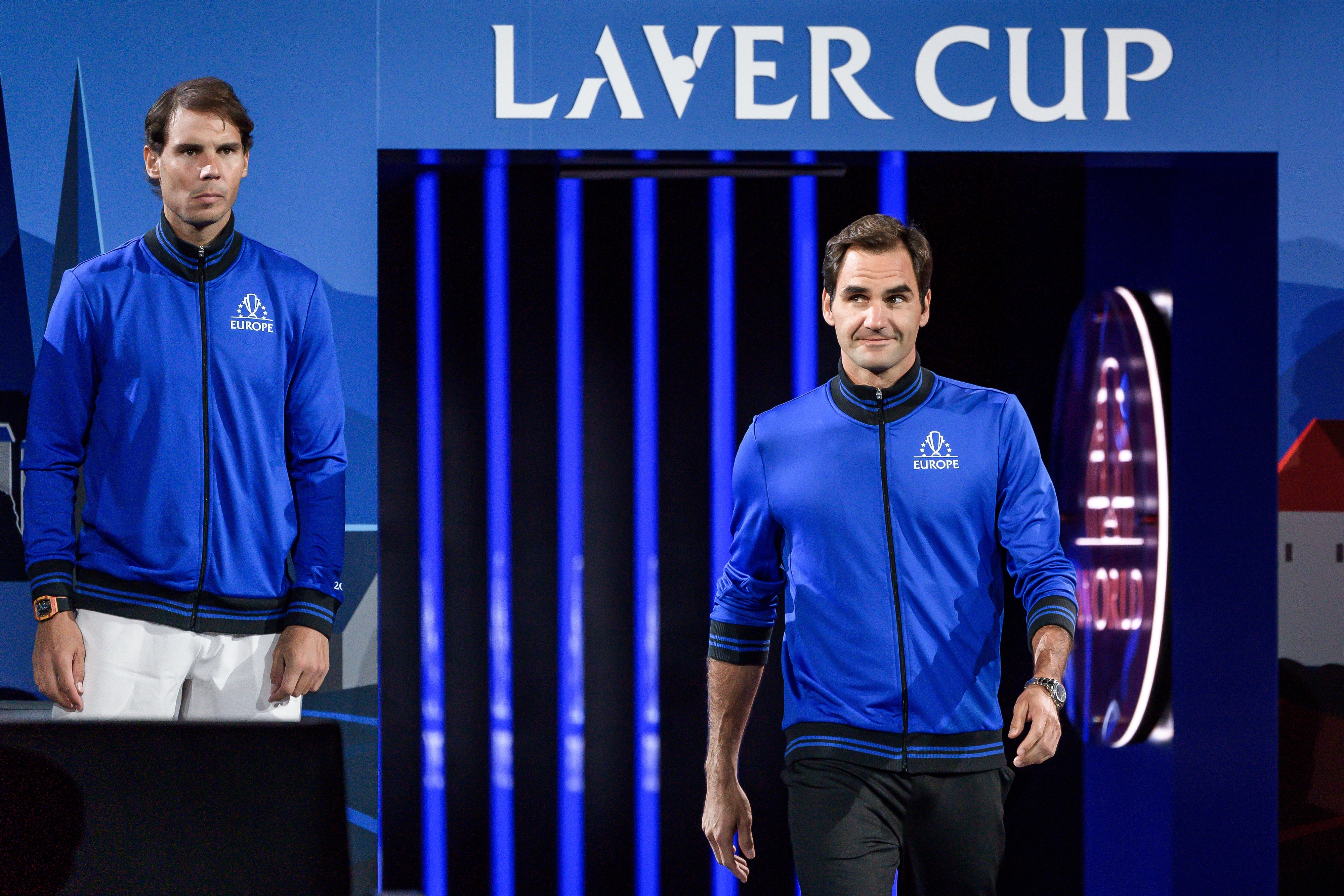 Federer marcó la Laver Cup como el último torneo ATP como tenista profesional (Foto: AFP)