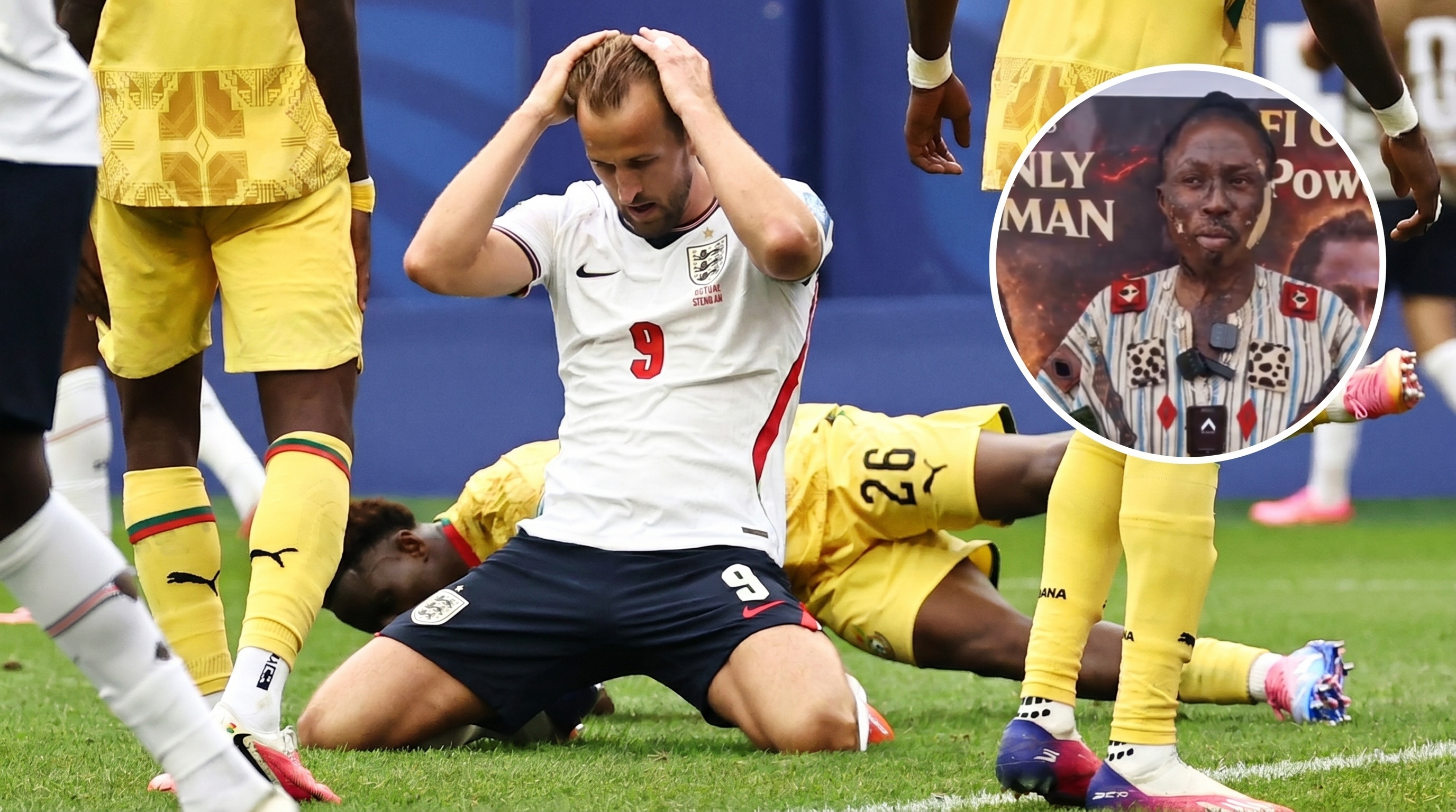 El incre&iacute;ble gol que fall&oacute; Kane en el empate entre Inglaterra y Ghana: la ins&oacute;lita teor&iacute;a detr&aacute;s