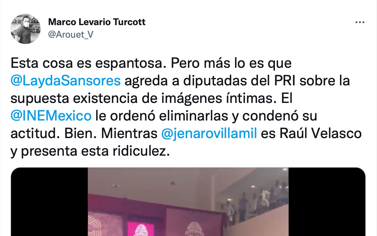 Layda Sansores was beaten for dancing in a government report and the memes were unleashed (Photo: Twitter/)