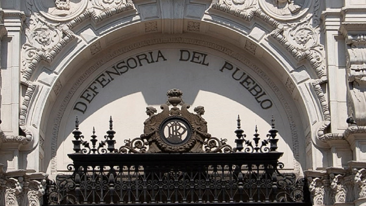 La Defensoría del Pueblo del Perú se pronunció.