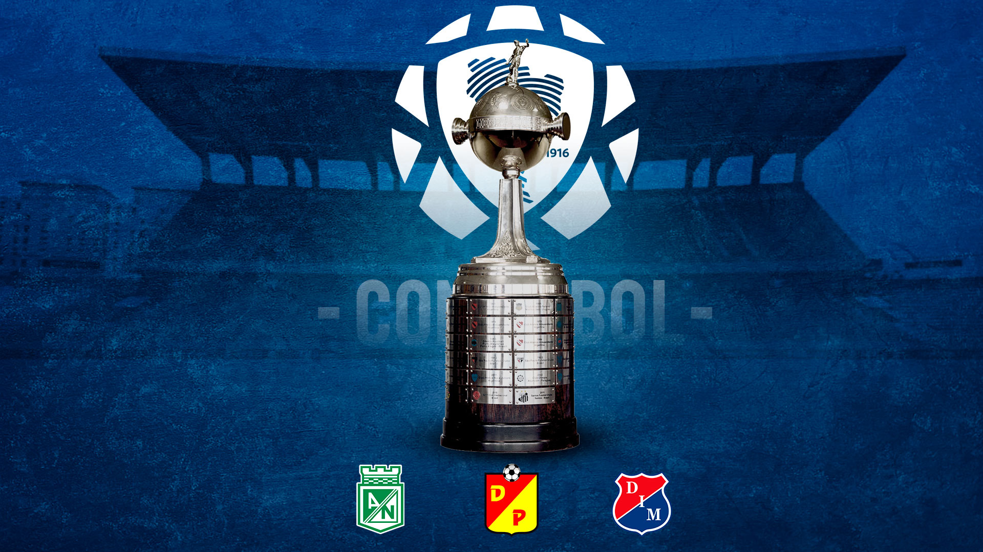 Colombia tendrá participación con Atlético Nacional, Independiente Medellín y Deportivo Pereira.
