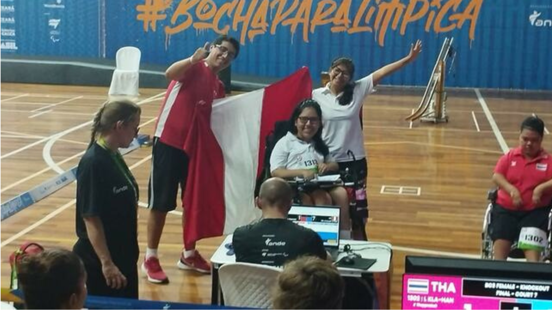 Peruana Niurka Callupe se consagr campeona del Mundial de Boccia