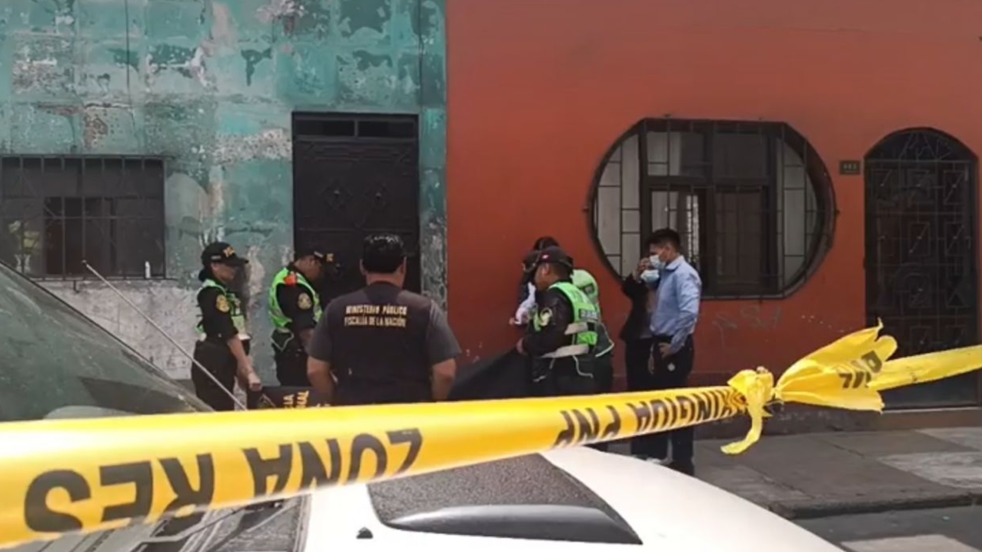 Tragedy in Barrios Altos: trailer kills a 3-year-old boy. Photo: Successful