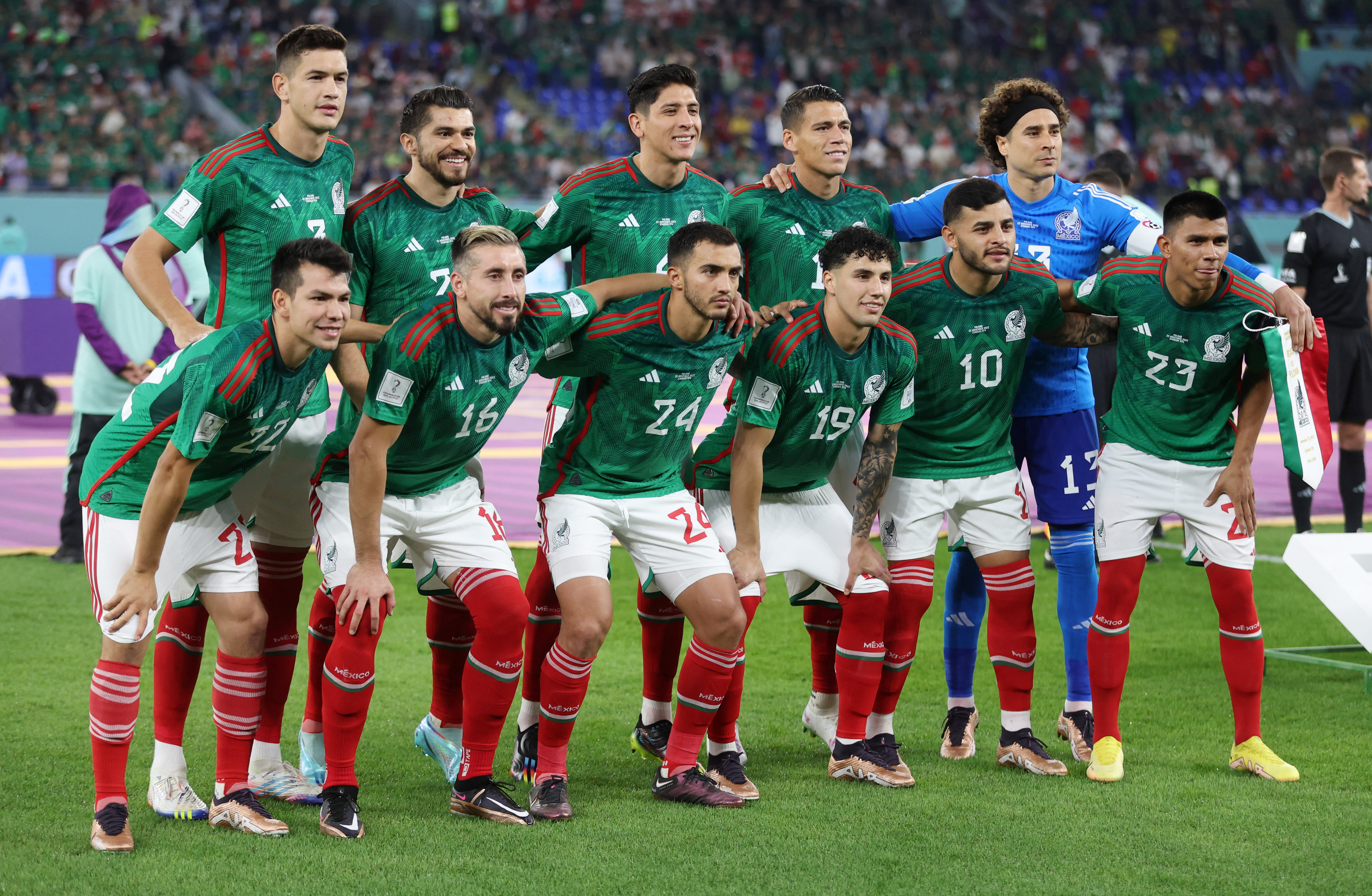 México es el segundo rival de la selección argentina en el Mundial de Qatar 2022 (REUTERS/Carl Recine)