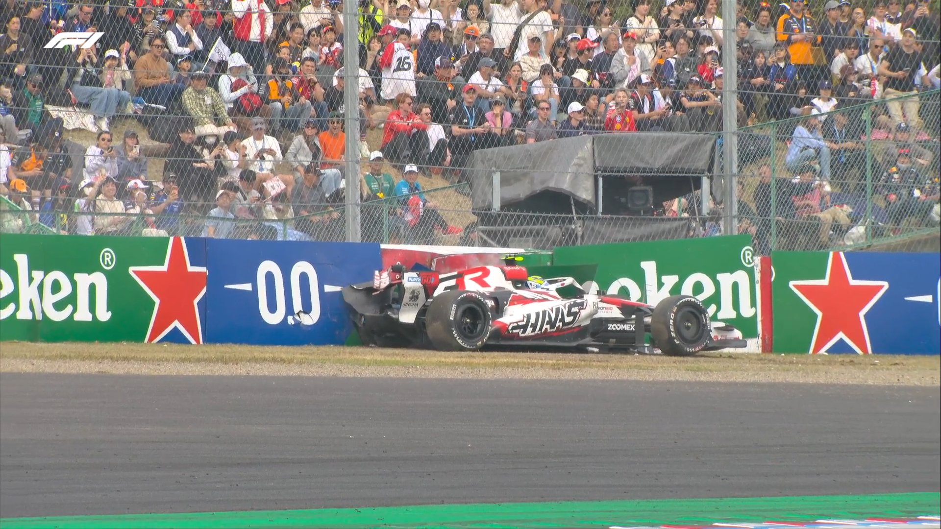 Franco Colapinto record&oacute; el accidente con Bearman y habl&oacute; sobre la particular actitud que tuvo el piloto brit&aacute;nico: 
