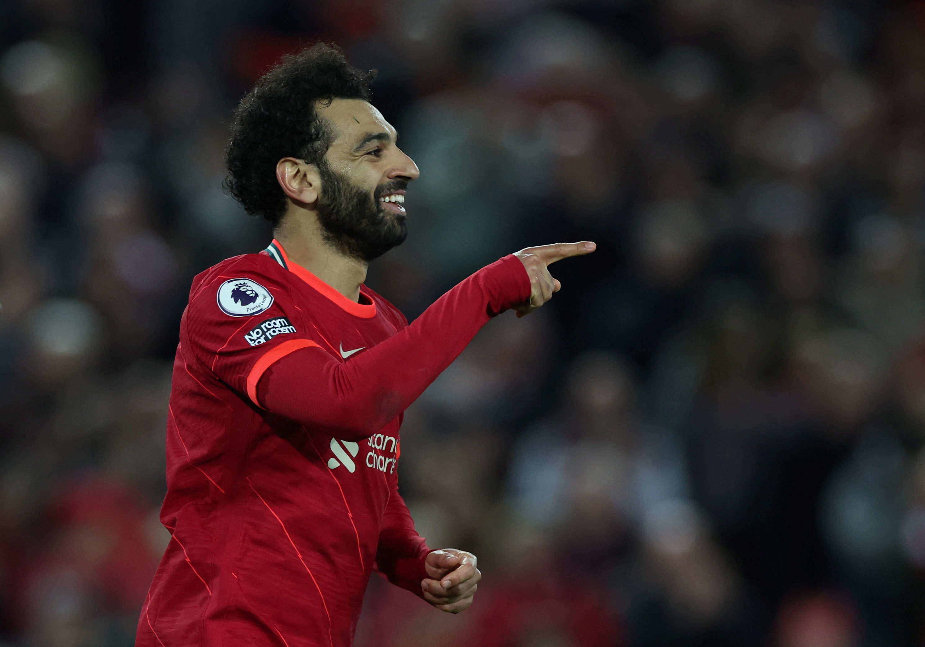 El delantero egipcio del Liverpool, 90 millones de euros (Reuters)