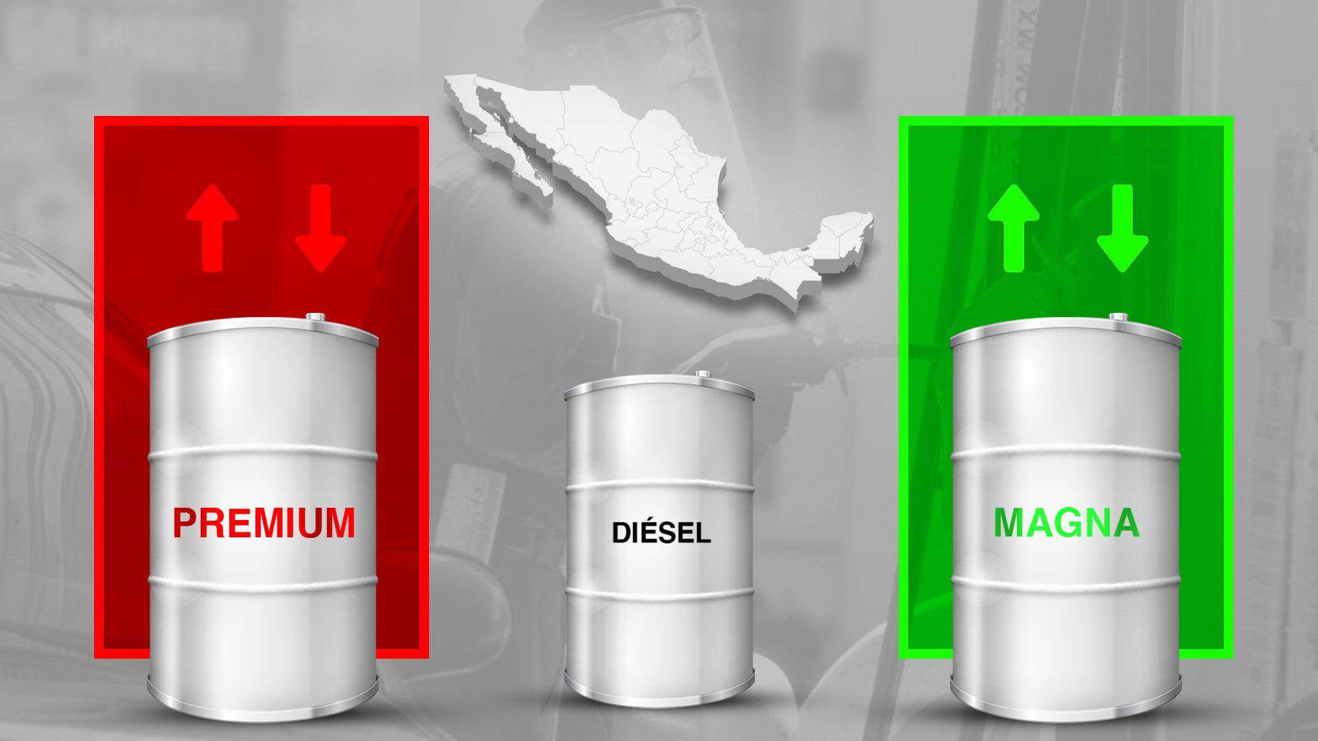 Este es el precio de las gasolinas en México para el 7 de febrero