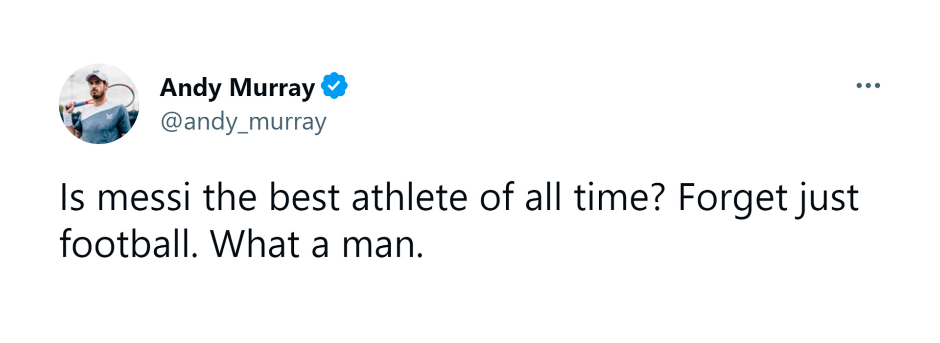 El mensaje de Andy Murray