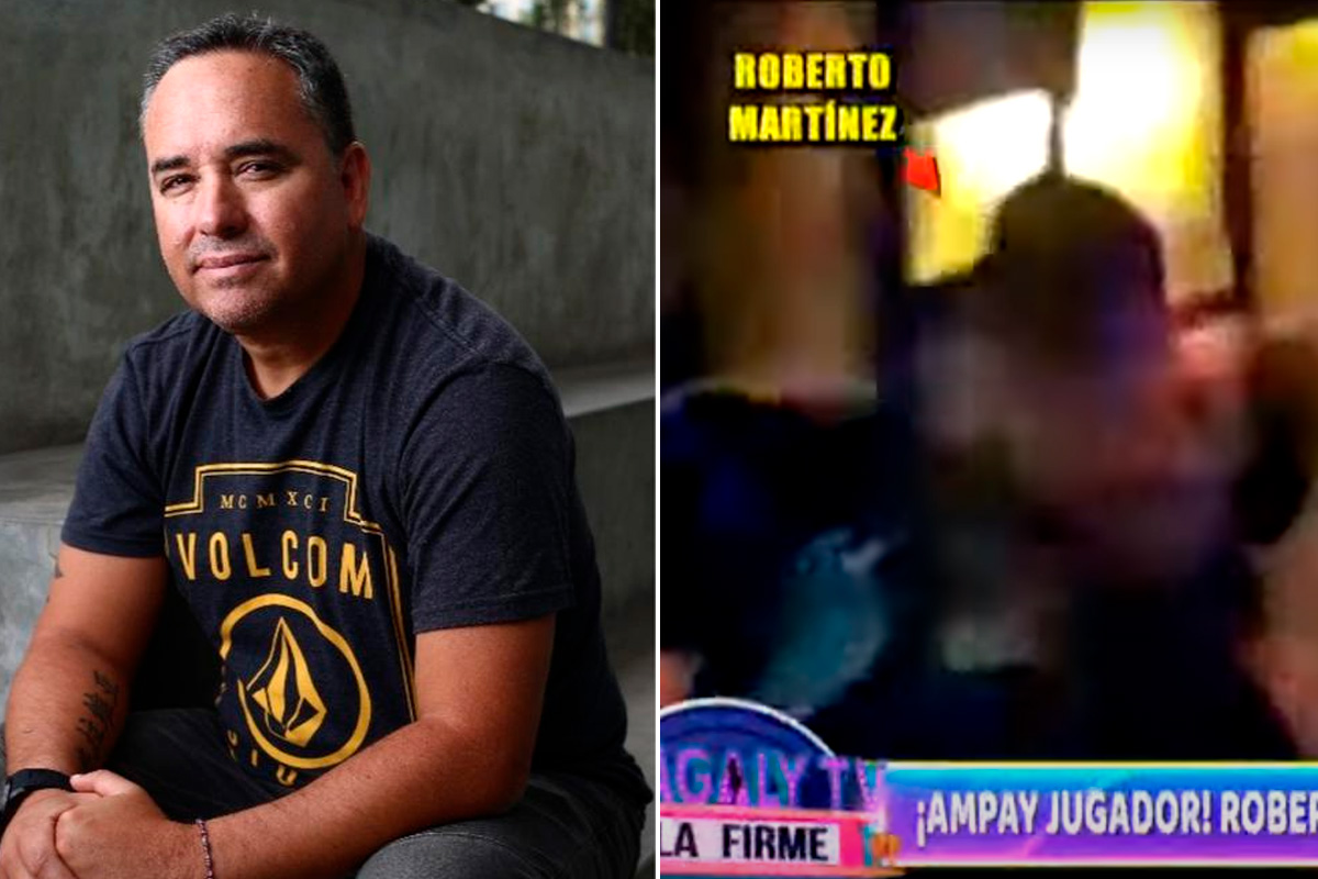Roberto Martínez nuevamente enamorado: fue ampayado con joven en una discoteca