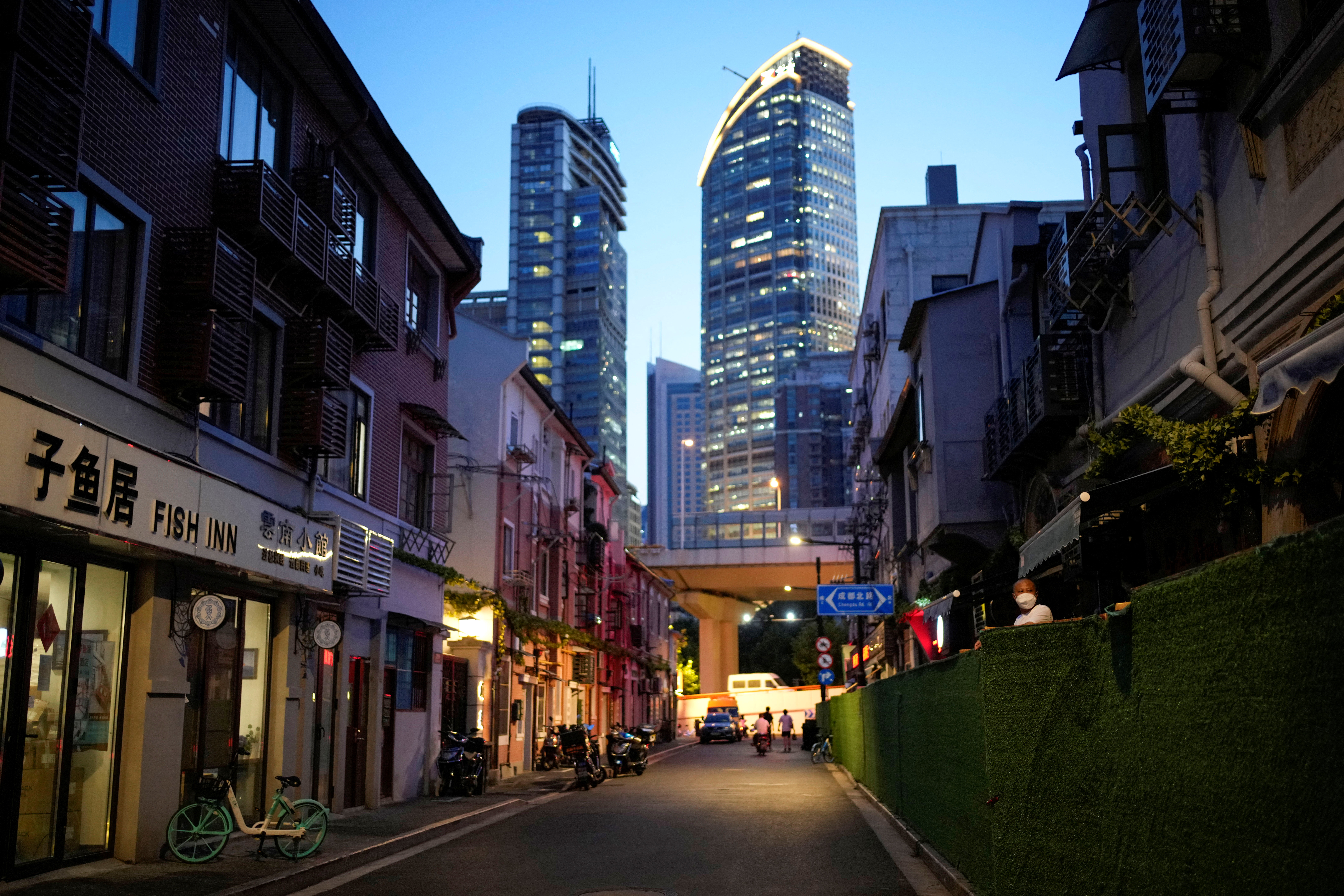 Hay temores por el nuevo confinamiento en Shanghai (REUTERS/Aly Song)
