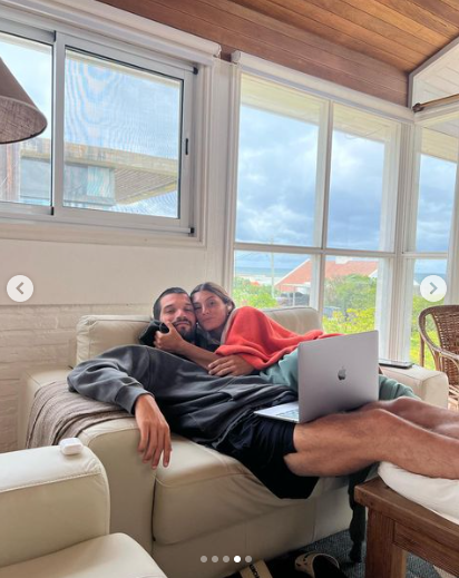 Lola Latorre y su novio se hospedaron a 50 metros del mar en Punta del Este (Foto: Instagram)