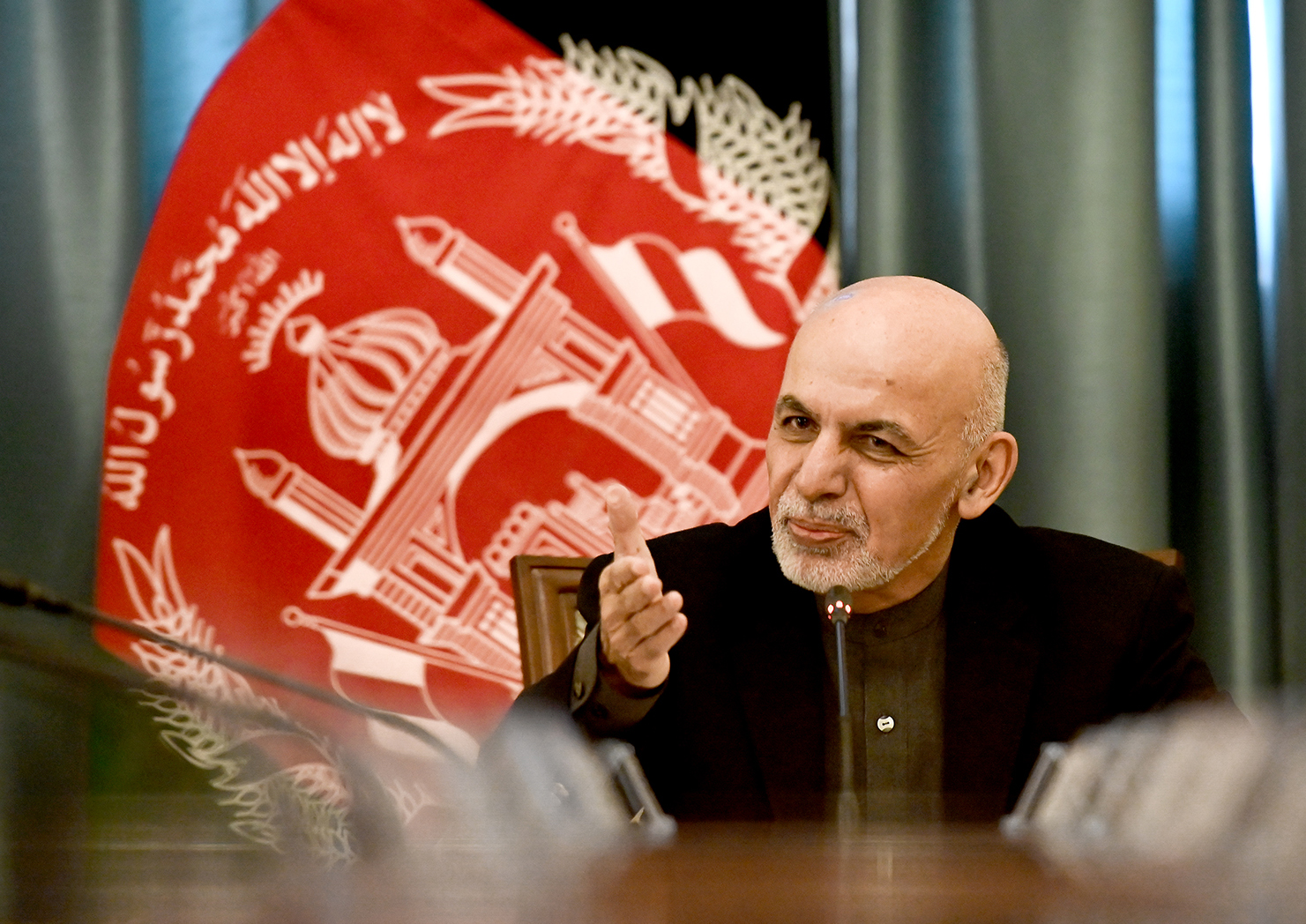 El presidente de Afganistán, Ashraf Ghani (Britta Pedersen/zb/dpa)
