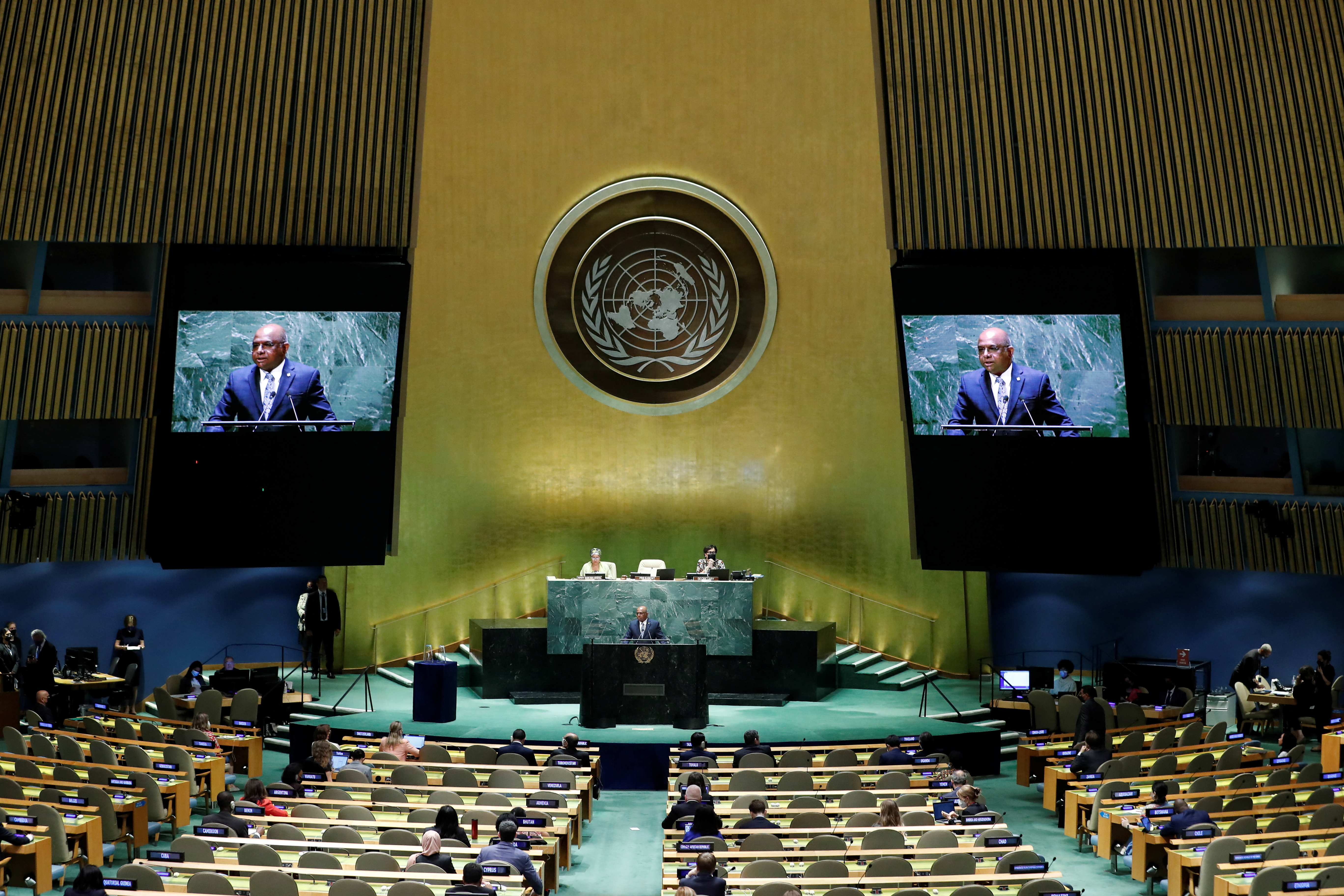 Foto de archivo de la Asamblea General de la ONU (REUTERS/Eduardo Munoz)