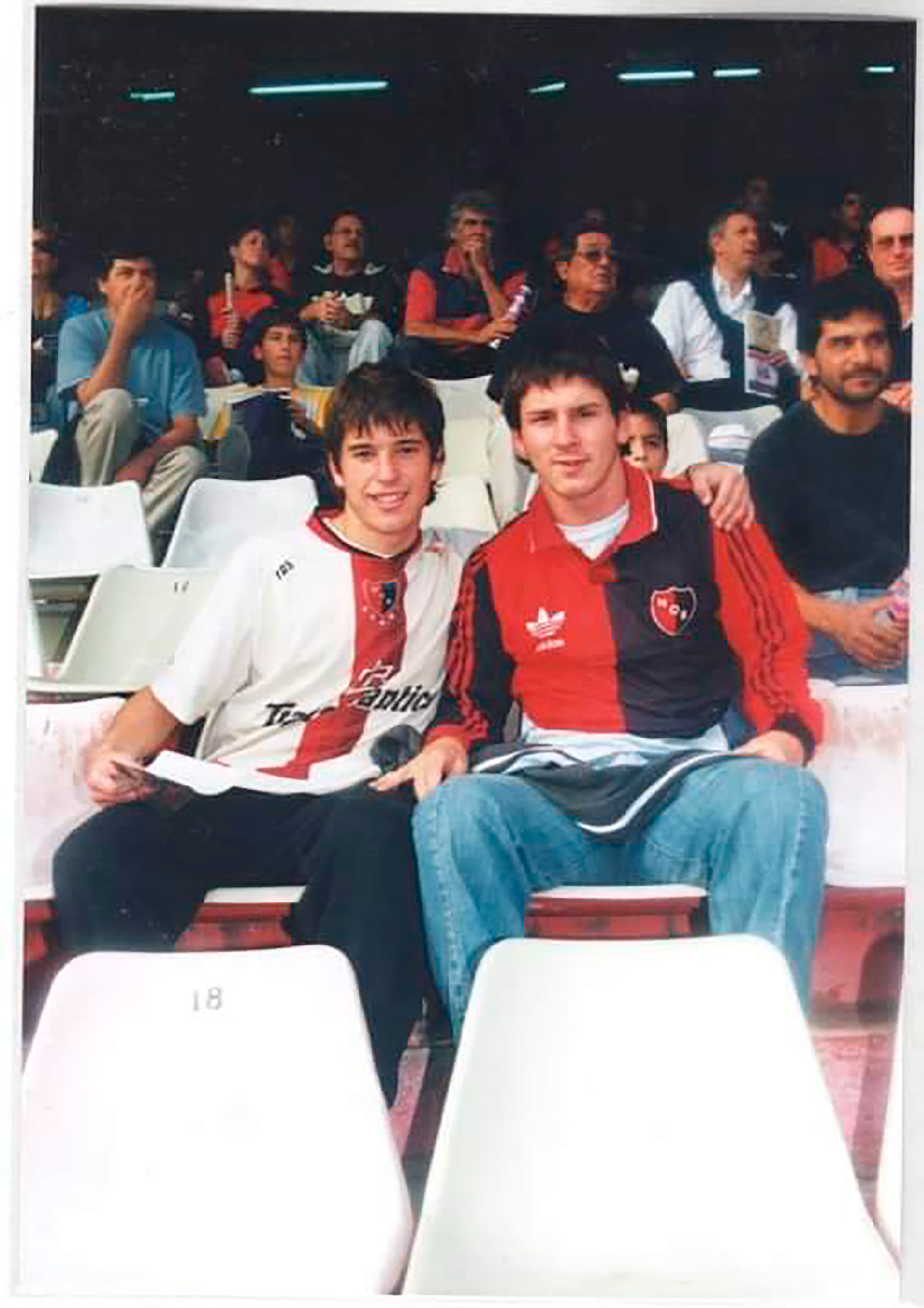 El hincha de Newell's que se sacó una foto con Messi sin conocerlo