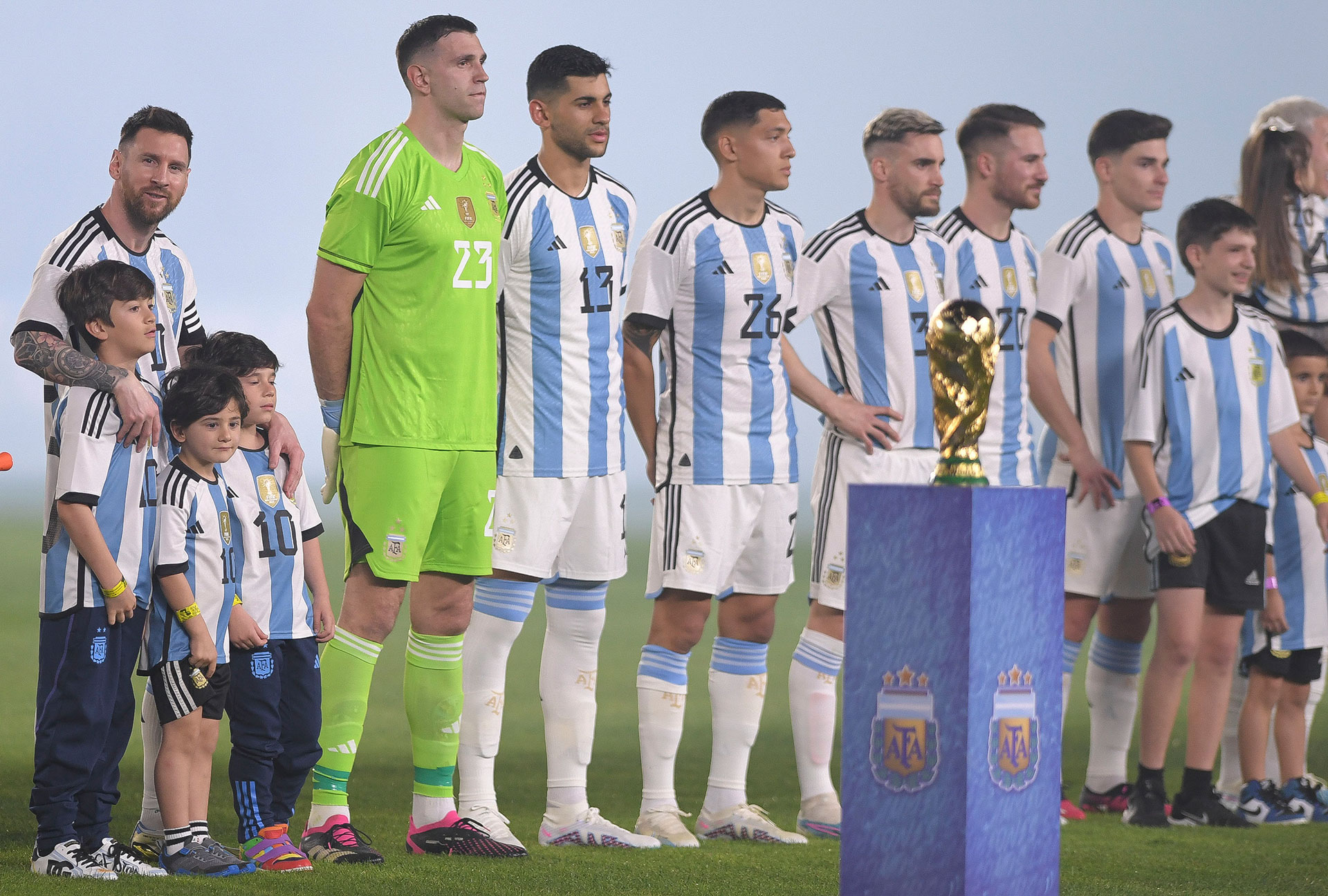 The Argentine formation and the World Cup