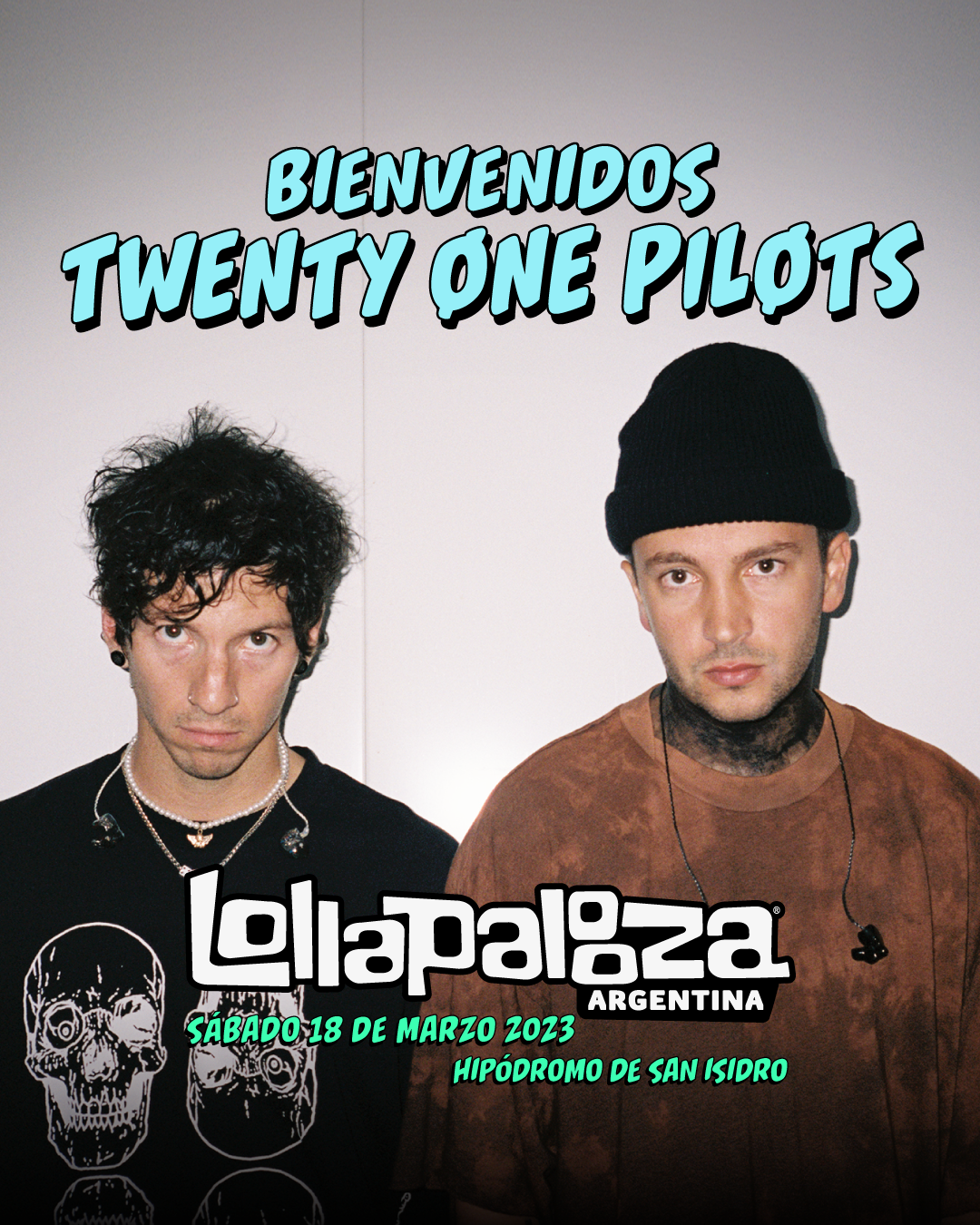 Twenty One Pilots se suma a la grilla de Lollapalooza Argentina - Infobae