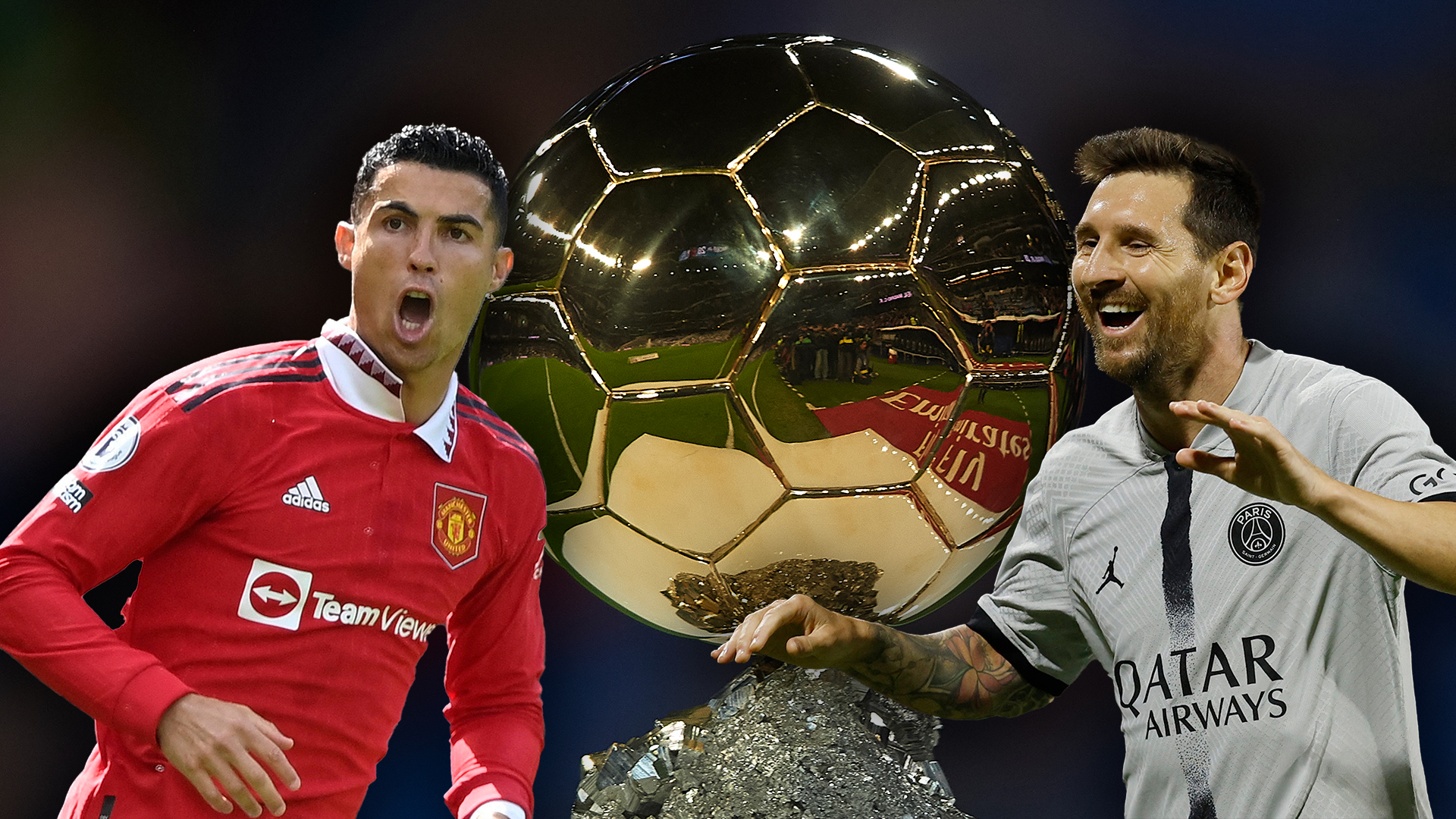Balón de Oro - Messi - Cristiano Ronaldo