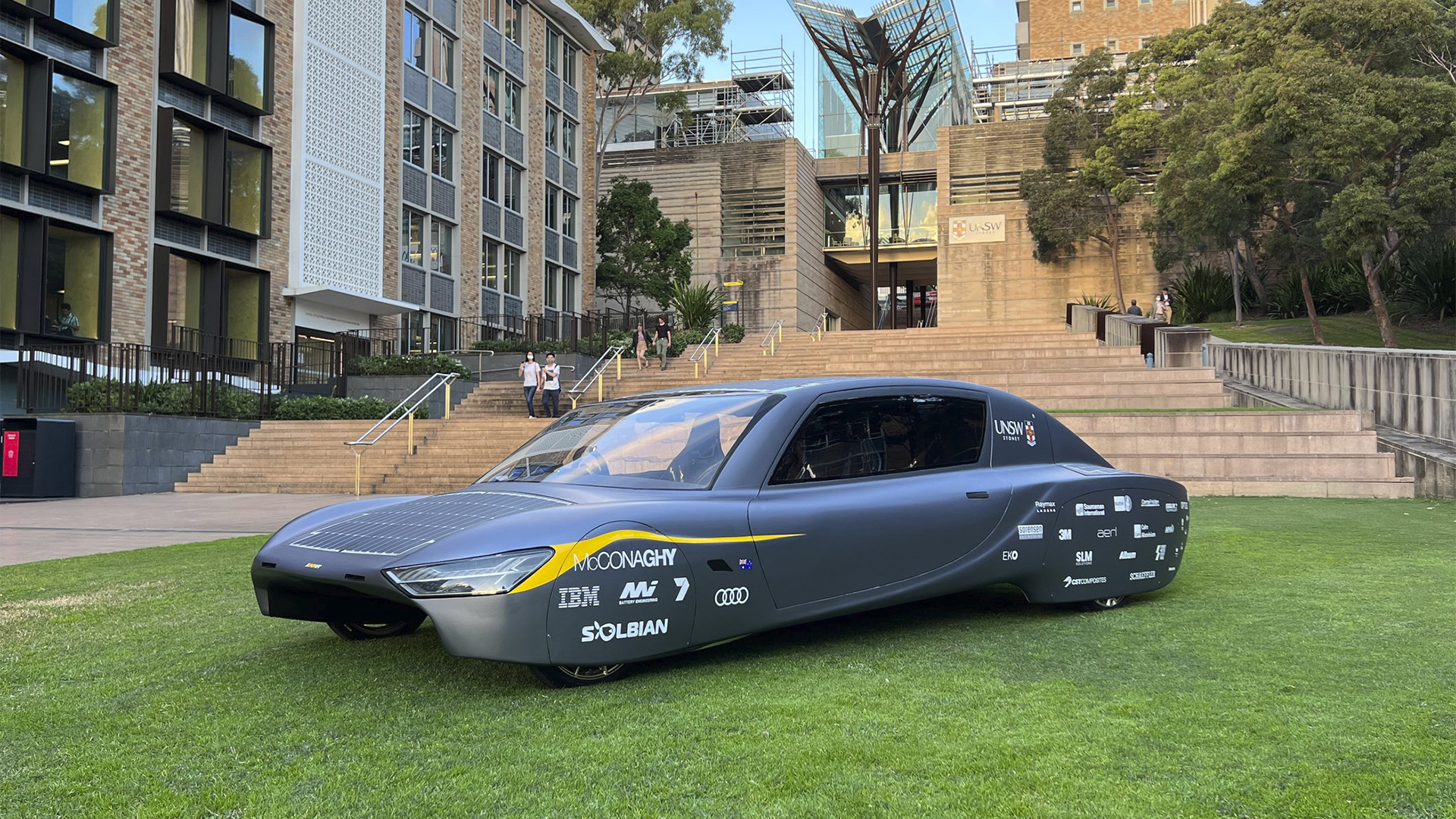 El Sunswift 7 es la última evolución de un concepto de auto eficiente nacido en Australia en 1996