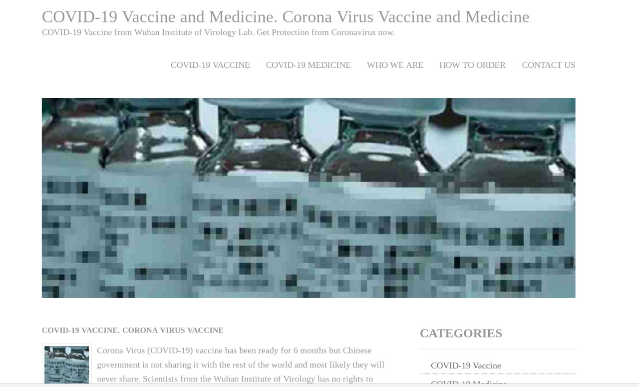 Crece la venta de falsas vacunas contra el coronavirus en la dark web, según expertos informáticos