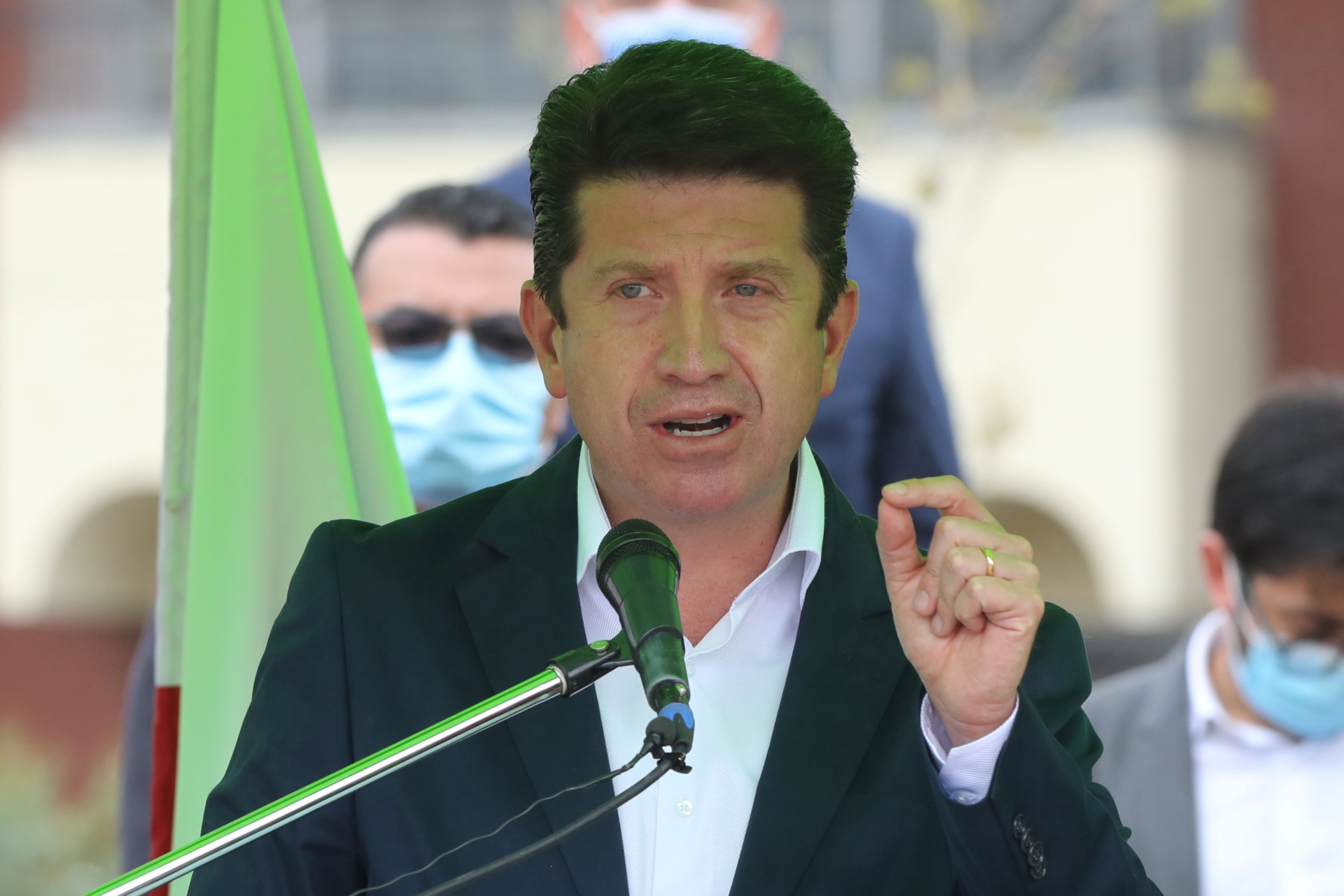Fotografía de archivo en la que se registró al ministro de Defensa de Colombia, Diego Molano. EFE/Carlos Ortega