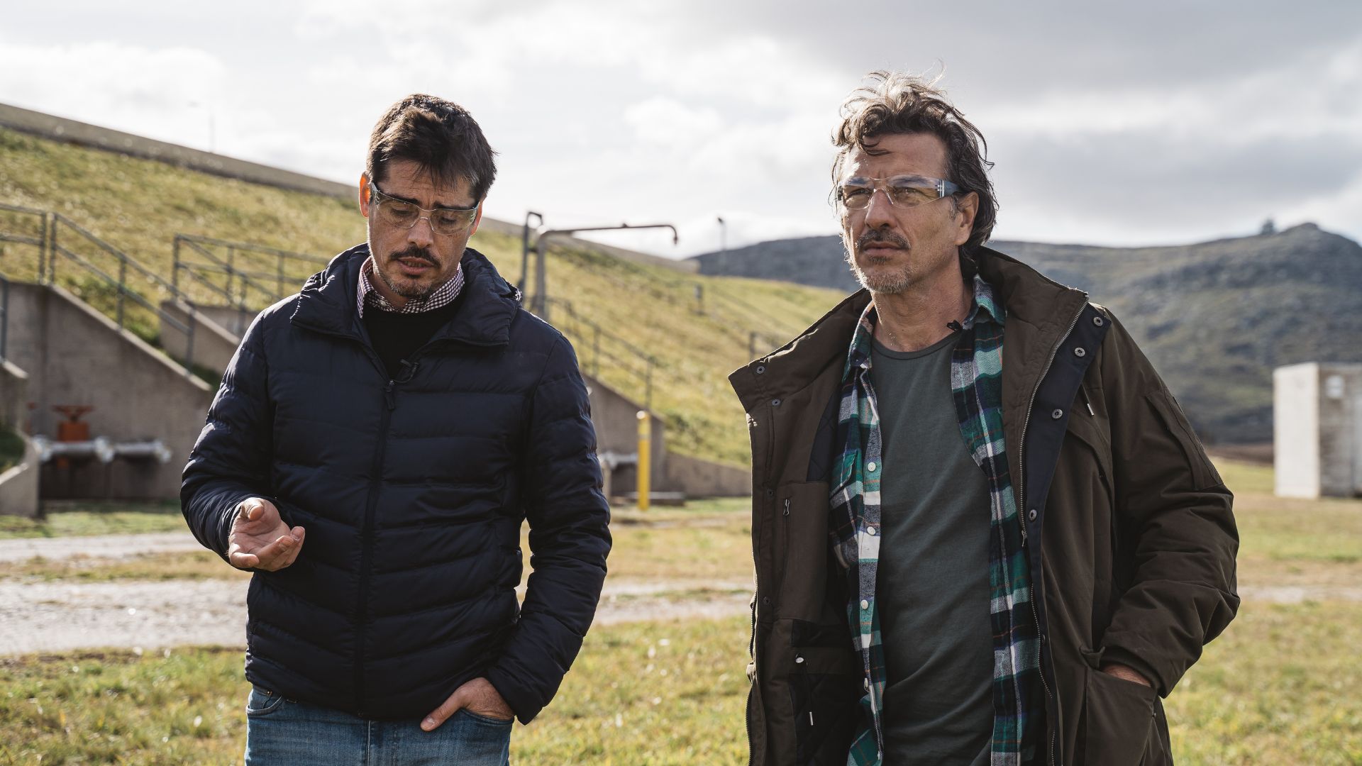 El actor Federico Amador se unió al proyecto de sustentabilidad de McCain y visitó la planta de Balcarce (Créditos: Prensa McCain)