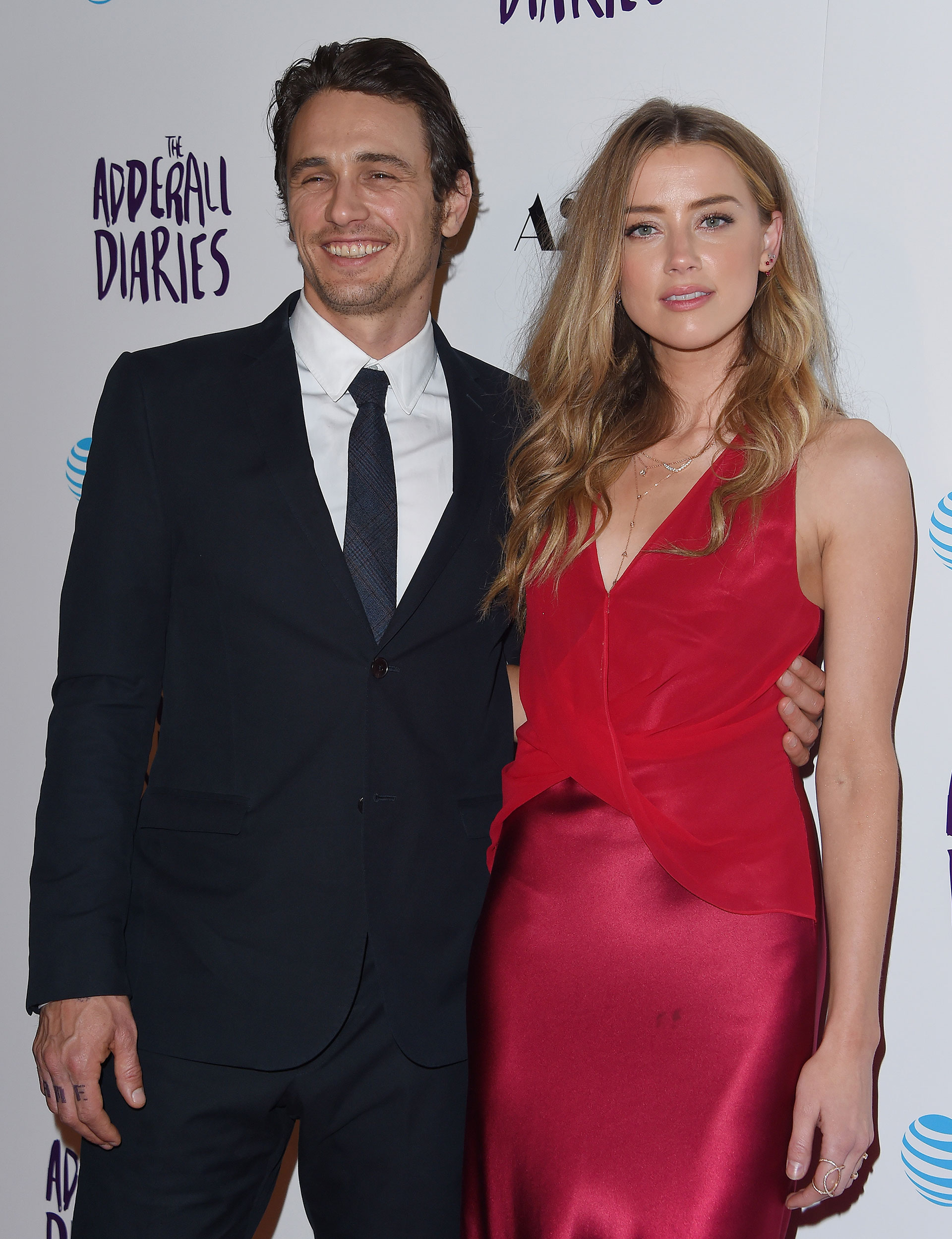 James Franco y Amber Heard (Getty Images)