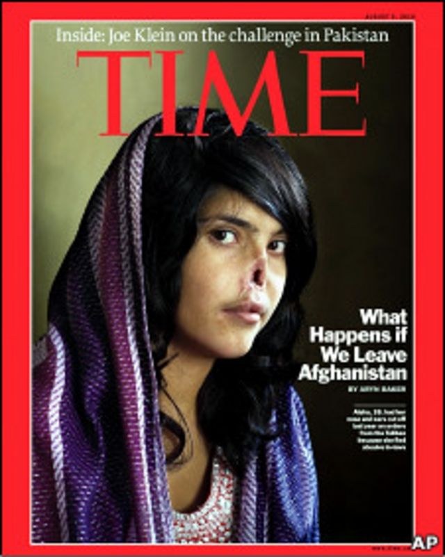 La foto de Aisha Mohammadzai, aparecida en TIME el 9 de agosto de 2010, se convirtió en el símbolo de la guerra en Afganistán