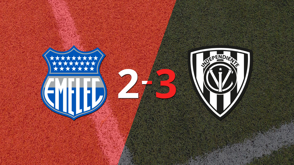 Triunfo de Independiente del Valle sobre Emelec por 3 a 2