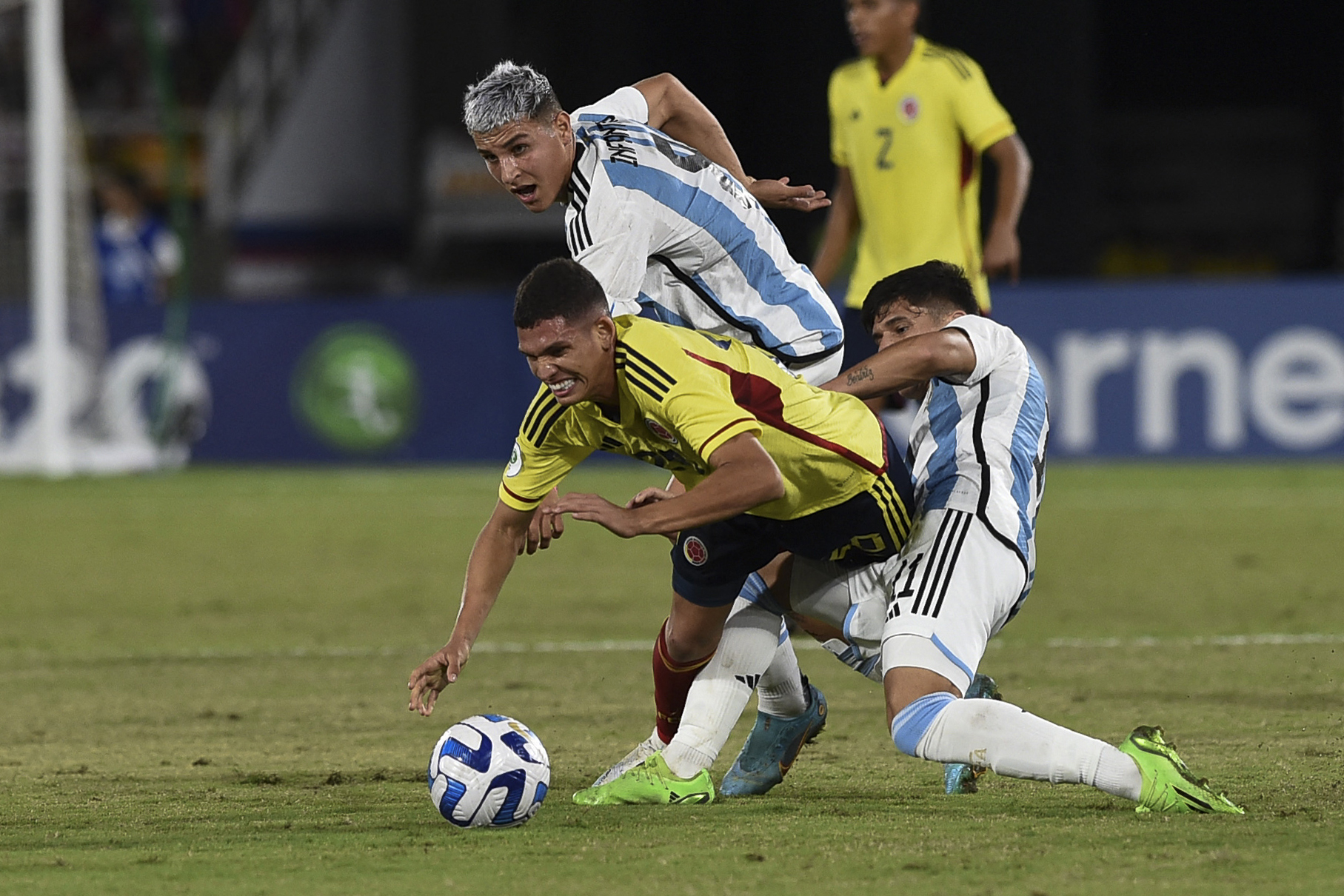 El mediocampista David Luna, una de las columnas principales de la selección Colombia sub-20 se perderá el encuentro ante Uruguay por la primera fecha del hexagonal final del Sudamericano. Getty Images.