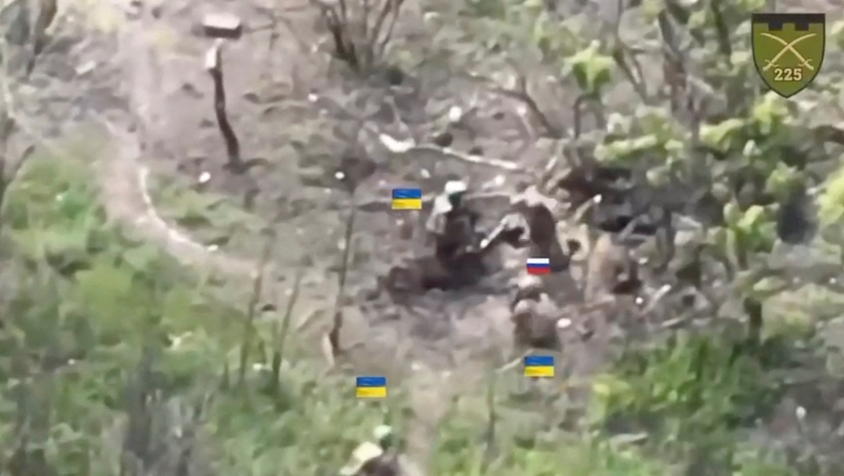 Tropas ucranianas rodean a una unidad rusa cerca de Bakhmut (Colonel General Oleksandr Syrskyi /via REUTERS)