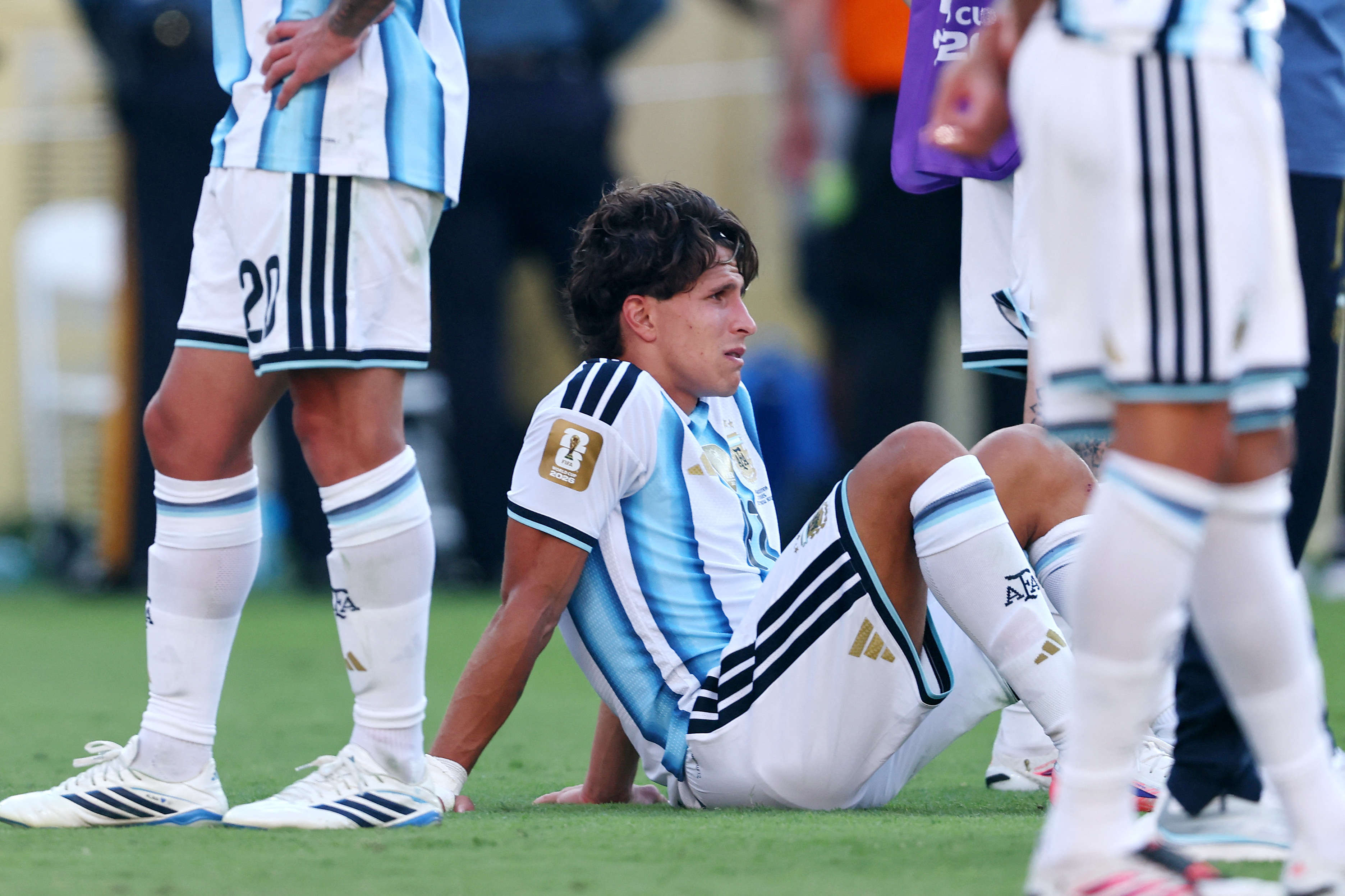 El mensaje de Giuliano Simeone tras la derrota de Argentina en la final del Mundial: 