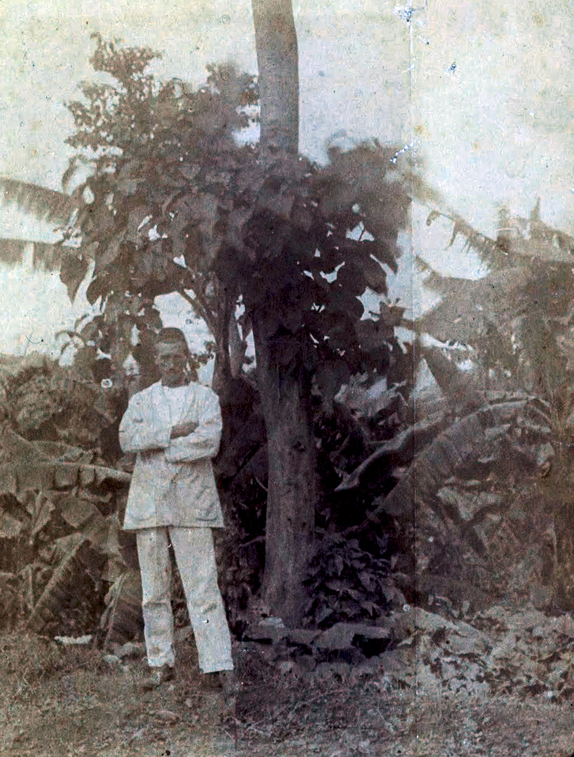 Arthur Rimbaud en Harar (Etioía), en 1883