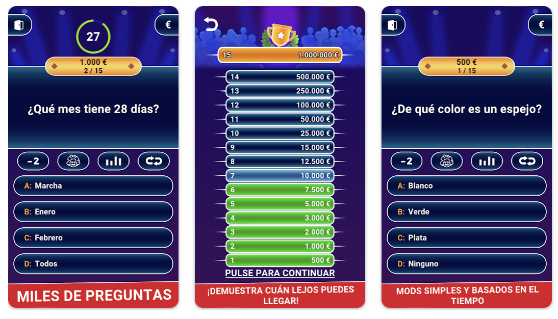 Los 7 mejores juegos Android de preguntas y respuestas