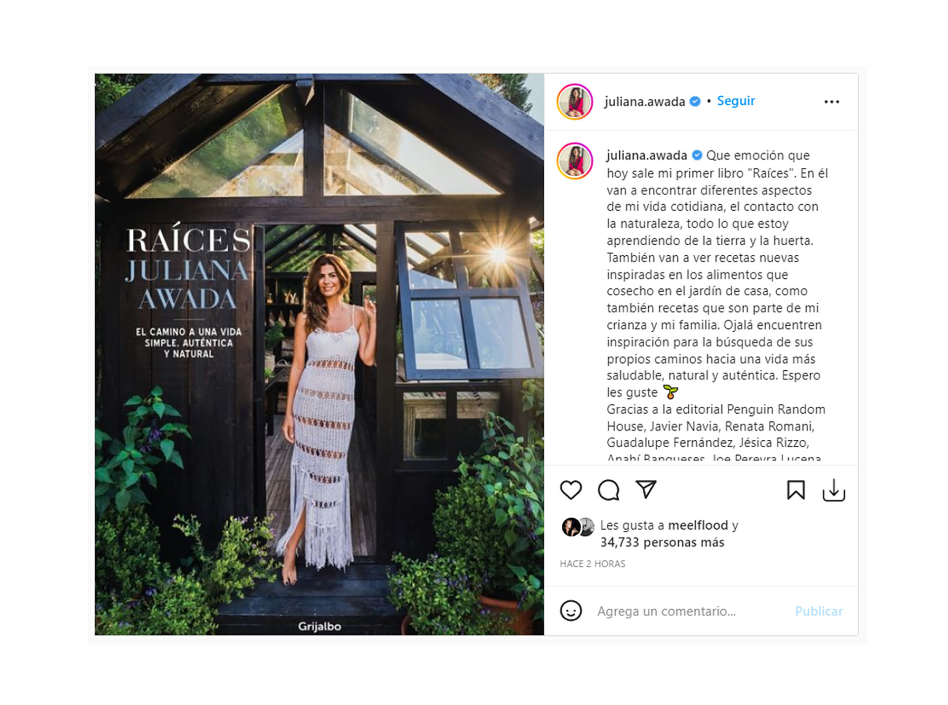 Juliana Awada Lanzó Su Primer Libro “raíces” Con Consejos Para Una