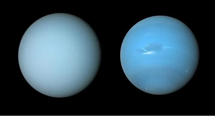 Descubren por qué Urano y Neptuno son de diferentes colores, pese a ser casi idénticos