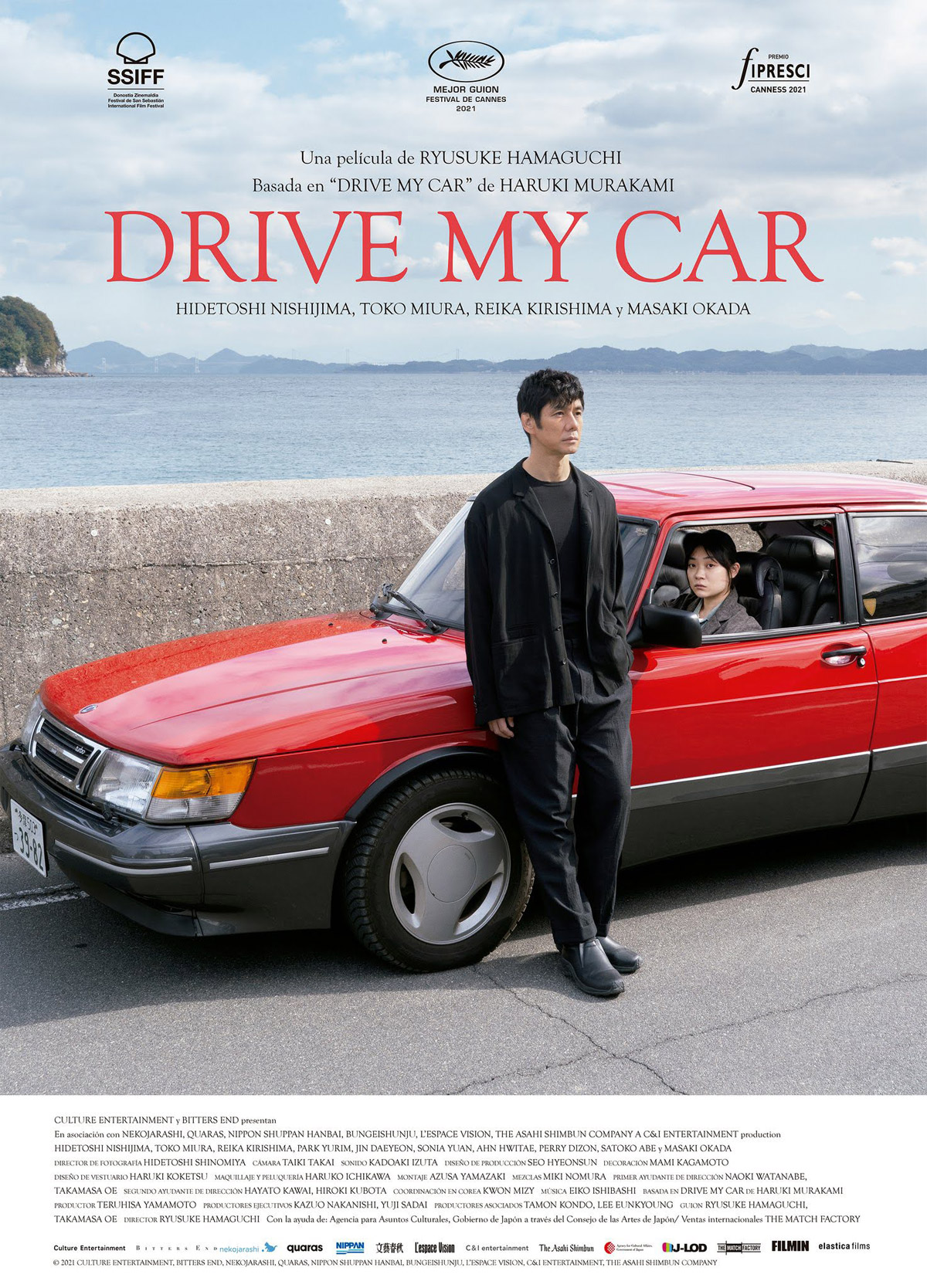 "Drive my car" ganó el Globo de Oro en la categoría como Mejor película de habla no inglesa. (Foto cortesía)