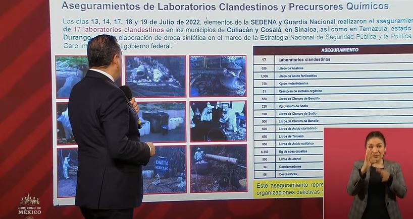 El subsecretario de la SSPC, Ricardo Mejía Berdeja (Foto: Presidencia) 