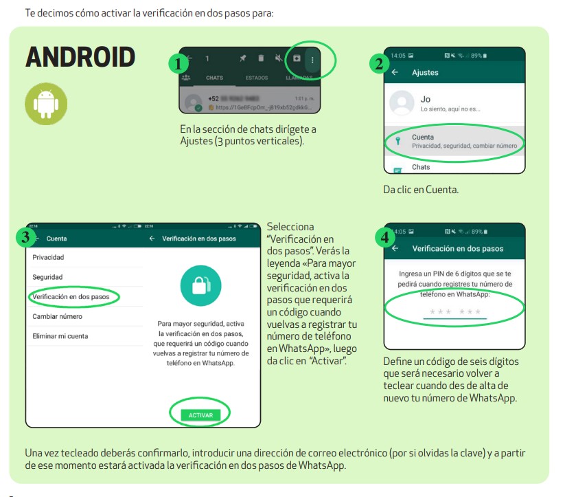 La dependencia sugirió a los usuarios reportar y bloquear a los usuarios que se sospeche de ser estafadores (Foto: Profeco)