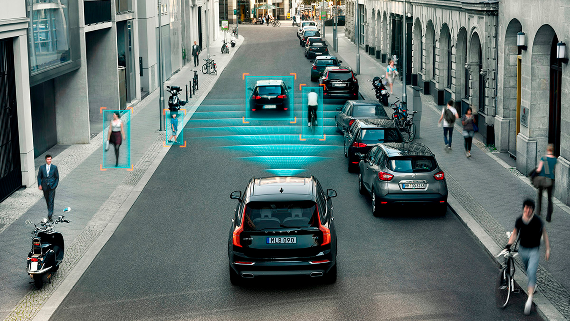 Sensores, cámaras, radares, Lidar, los cuatro elementos que crean el entorno para que la IA funcione al servicio de los automovilistas
