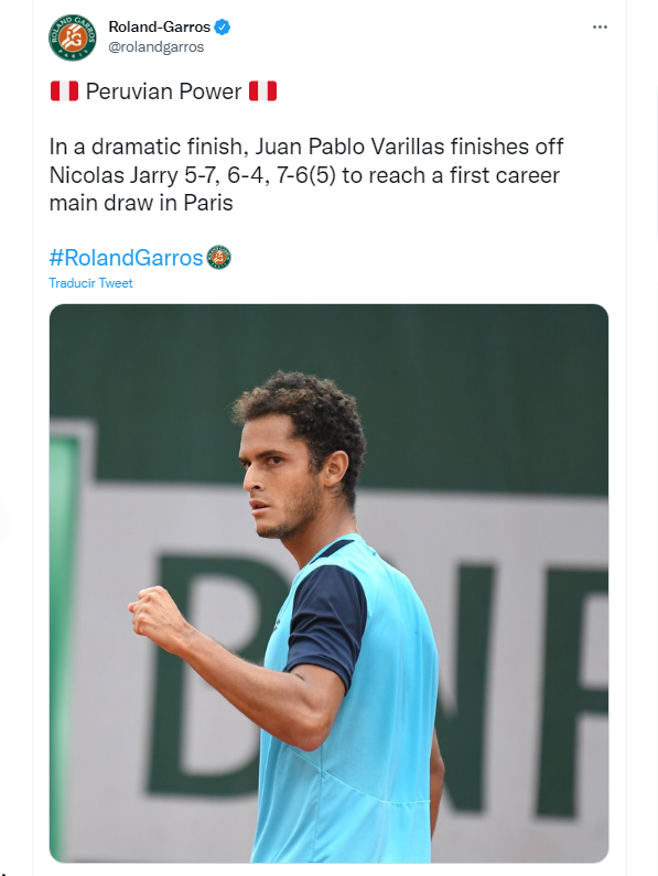 Redes sociales Roland Garros.