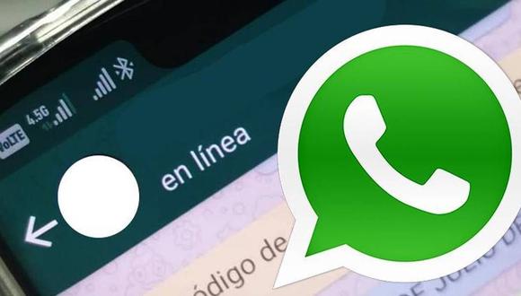 WhatsApp 'Online' status.  (photo: Mundocuentas)