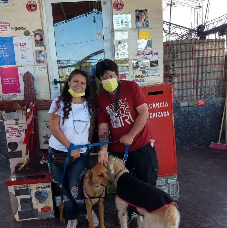 En el santuario del Gauchito gil en La Rioja (@ampliodesorden2022)