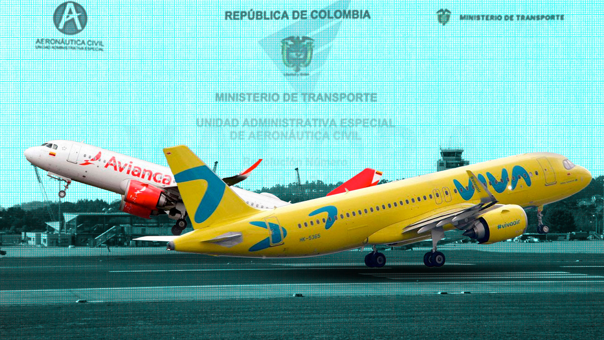 Imagen de archivo. Avianca confirmó que la aprobación con condicionamientos aún no está en firme. Ilustración Jesús Áviles Infobae Colombia