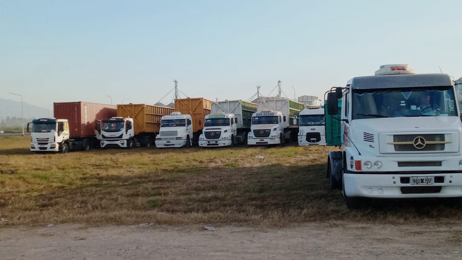Se agrava el conflicto de los transportistas de carga. 