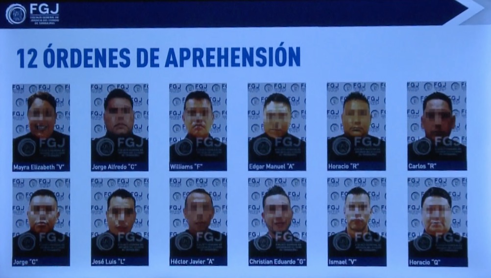 El fiscal de la entidad notificó las 12 órdenes de aprehensión contra policías estatales (Foto: Fiscalía de Justicia de Tamaulipas)