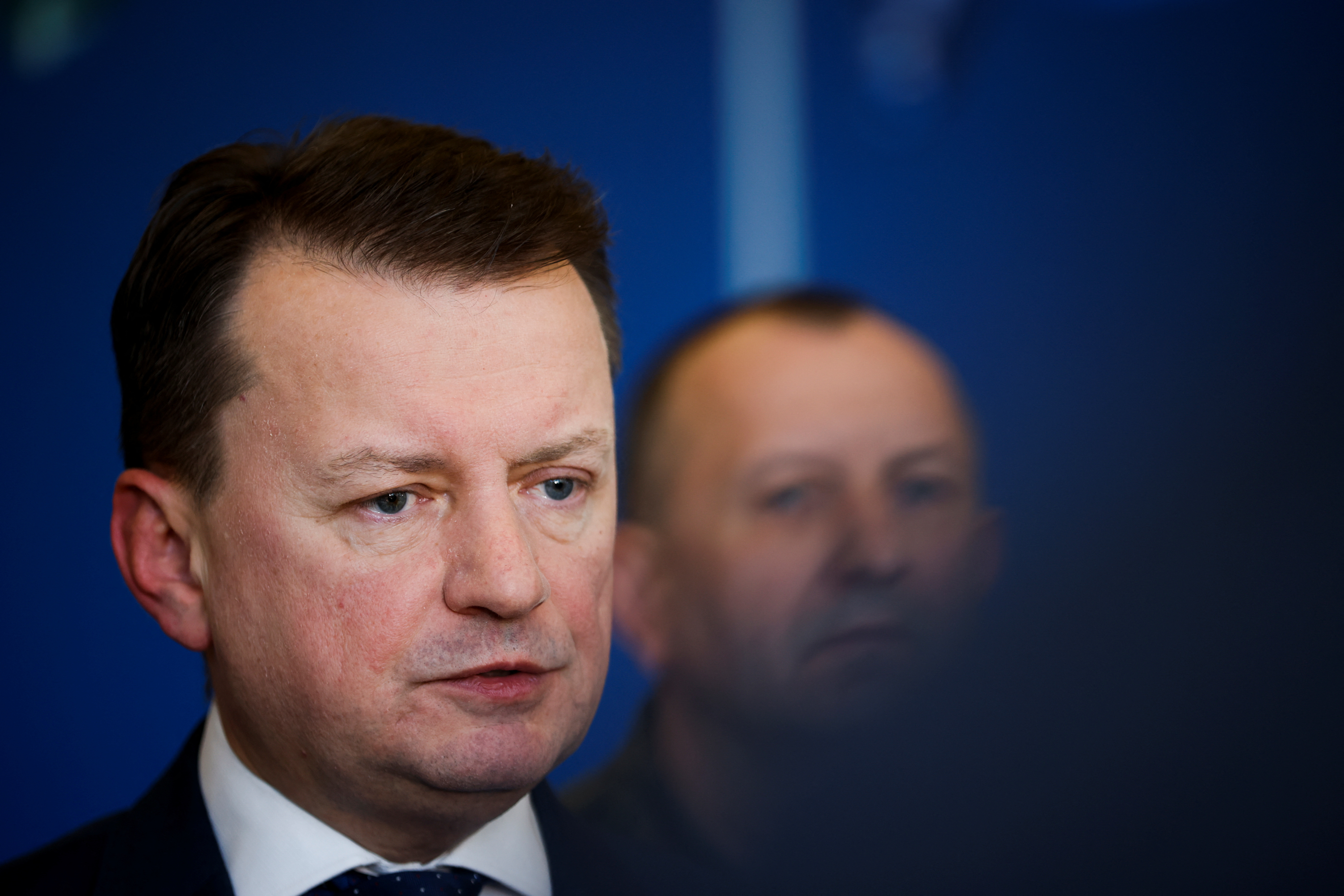 El ministro de Defensa polaco, Mariusz Blaszczak. REUTERS/Johanna Geron